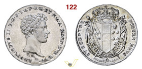 FIRENZE LEOPOLDO II DI LORENA (1824-1859) Mezzo Francescone da 5 Paoli 1829 MIR 450/3 Pagani 124 Pucci 22 Ag g 13,73 mm 31 • Di eccezionale conservazi...