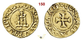 GENOVA DOGI BIENNALI, I fase (1528-1797) Scudo d'oro del sole sigle CG D/ Castello sormontato da sole R/ Croce patente MIR 185/8 CNI 201/221 Au g 3,28...