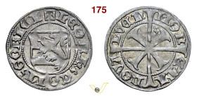 GORIZIA LEONARDO (1462-1500) Kreuzer D/ Stemma R/ Doppia croce concentrica MIR 130 Biaggi 1000 Ag g 0,92 mm 19 SPL