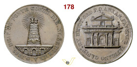 LANCIANO GREGORIO XVI (1831-1846) Medaglia 1833 "Madonna del Ponte" Opus Masina Ae g 28,07 mm 41 SPL