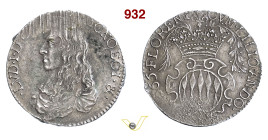 MONACO Luigino 1665 C.L. 268a Ag g 2,24 mm 21 BB