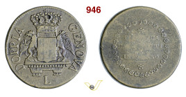 GENOVA Peso del 48 Lire d'oro, della Fabbrica Cailinetti di Milano g 12,42 mm 27