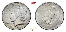 Dollaro "Pace" 1925, 1927, 1935 Ag • Tot. 3 pz. da SPL a SPL÷FDC