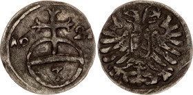 German States Breslau (Silesia) 3 Pfennig 1624
KM# 84, N# 47295; Silver; Ferdinand II; XF-.