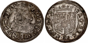 German States Jägerndorf (Silesia) 3 Kreuzer 1618
KM# 31, N# 91508; Silver; Johann Georg von Brandenburg-Ansbach; VF+.