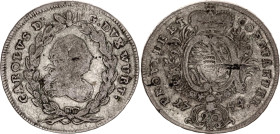 German States Württemberg 20 Kreuzer 1774 H
KM# 432, N# 135357; Silver; Karl Eugen; VF.