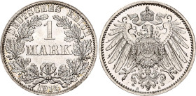 Germany - Empire 1 Mark 1915 A
KM# 14, N# 3412; Silver; UNC.