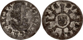 Austrian States Tyrol 1 Kreuzer 1663 - 1665 (ND)
KM# 1208, N# 85411; Silver; Sigismund Franz; VF+.