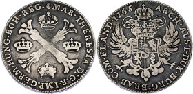 Austrian Netherlands 1 Kronentaler 1765
KM# 21, N# 17710; Silver; Maria Theresia (1740-1780); VF+.