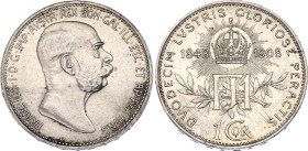 Austria 1 Corona 1908
KM# 2808; N# 7095; Silver; Franz Joseph I; 60th Anniversary of the Reign of Franz Joseph I; Vienna Mint; AUNC.