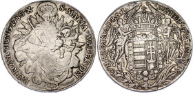 Hungary 1 Taler 1783 B
KM# 395.1; Dav. 1168B; ÉH# 1320; N# 33895; Silver 27.82 g.; Joseph II; Kremnitz Mint; XF Unmounted.
