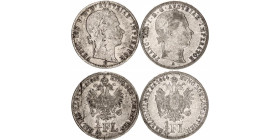 Hungary 20 Krajczar 1868 GYF
KM# 445.2; ÉH# 1470; H# 2151; N# 33841; Silver; Franz Joseph I; Alba Iulia Mint; XF-AUNC.