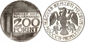 Hungary 200 Forint 1977
KM# 613, N# 34346; Silver., Proof; 175th Anniversary of the Hungarian National Museum; Mintage 5000 pcs.
