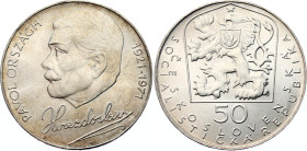 Czechoslovakia 50 Korun 1971
KM# 72; N# 20191; Silver; 50th Anniversary - Death of Pavol Országh Hviezdoslav; UNC.