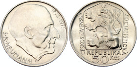 Czechoslovakia 50 Korun 1975
KM# 83; N# 12639; Silver; Centennial - Birth of S. K. Neumann; UNC.