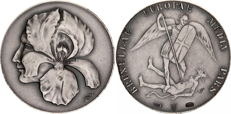 Belgium Silver Token "Brussels at the Heart of Europe" ND
Silver 25.58 g., 34.8...