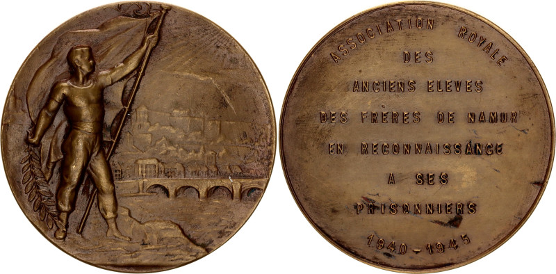 Belgium Copper Medal "Des Freres de Namur" 2nd Half of 20th Century (ND)
Copper...