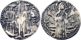Bulgaria Ivan Alexander AR Grosh 1331 - 1371 (ND)
Youroukova & Penchev 74-80; Silver 1.49 g.; Ivan Aleksandar (1331-1371); 2nd Empire; Obv: Christ st...