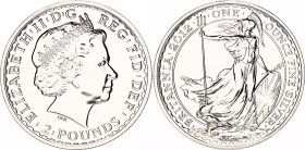 Great Britain 2 Pounds 2012
KM# 1029, N# 13410; Silver; Britannia; UNC with minor hairlines.
