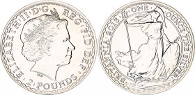 Great Britain 2 Pounds 2013
N# 295025; Silver; Britannia; UNC with minor hairlines.