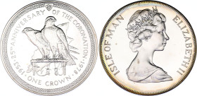 Isle of Man 1 Crown 1978
KM# 43a; N# 19084; Silver; Elizabeth II (1952-date); 25th Anniversary of the Coronation of Elizabeth II; Proof.