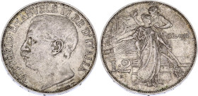 Italy 2 Lire 1911 R
KM# 52, N# 31833; Silver; Vittorio Emanuele III; 50th Anniversary of the Kingdom of Italy; XF+, patina.