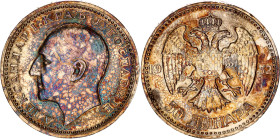 Yugoslavia 50 Dinara 1932
KM# 16, N# 16520; Silver; Aleksandar I; AUNC/UNC with nice toning.