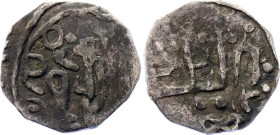 Russia Seversk Denga 1400 - 1450 R5
Silver 1.15 g.; Seversk imitation of Golden Horde Dang. Type "Sultan"; VF.