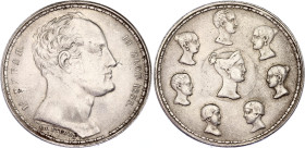 Russia - Poland 1-1/2 Rouble - 10 Zlotych 1836 "Family Rouble" R2 Collectors Copy!
Bit# 888 R2; White metal; 1,5 рубля - 10 злотых 1836 года Р.П. УТК...