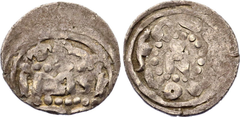 Golden Horde Qrim Yarmak 1304 (AH 704) R
Sagdeeva# 162, A# 2023.4, N# 323889; S...