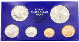 Australia Annual Proof Coin Set 1971
KM# PS33; Copper-nickel; Mintage 10066 pcs.