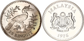 Malaysia 25 Ringgit 1976
KM# 20, N# 27380; Silver; Conservation; Mintage 40000 pcs; UNC.