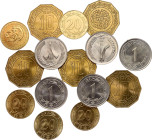 Algeria Lot of 15 Coins 1981 - 1987
KM# 110, 117, 118; 5 x 20 Centimos, 5 x 1 & 5 x 10 Dinars 1981 - 1987; UNC.