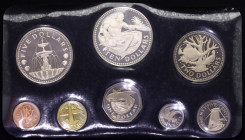 Barbados Annual Proof Coin Set 1974
KM# PS2; With Silver; In original package.