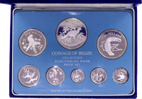 Belize Annual Proof Coin Set 1975
KM# PS3; With Silver; With original package & certificate.