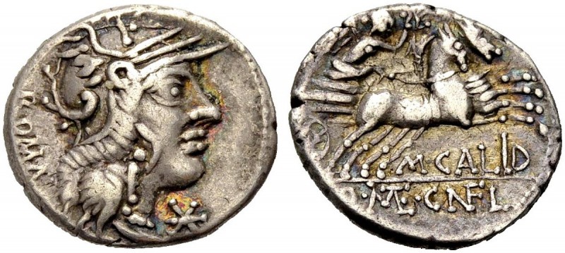 RÖMISCHE MÜNZEN 
 RÖMISCHE REPUBLIK 
 M. Calidius, Q. Metellus, Cn. Fulvius, 1...