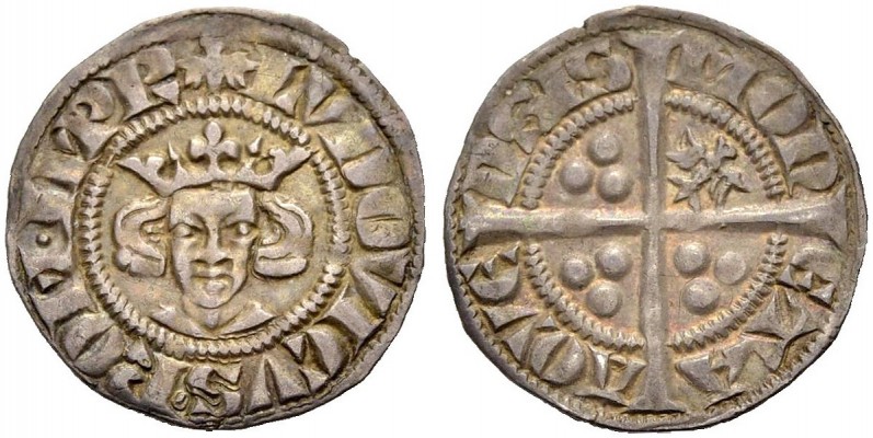 ALTDEUTSCHE MÜNZEN UND MEDAILLEN 
 AACHEN, KÖNIGLICHE MÜNZSTÄTTE 
 LUDWIG IV.,...