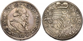 RÖMISCH-DEUTSCHES REICH 
 ERZHERZOG LEOPOLD V., als Gubernator, 1619-1625 
 Taler 1620, Ensisheim. Brustbild r. im geistlichen Gewand. Rv. Gekröntes...