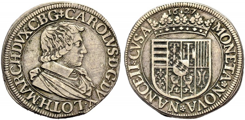 EUROPÄISCHE MÜNZEN UND MEDAILLEN 
 FRANKREICH 
 LOTHRINGEN, HERZOGTUM 
 CHARL...