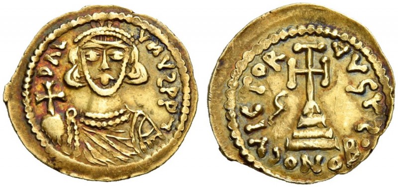 Benevento. Gregorio duca, 732-739. Solido al tipo di Giustiniano II, AV 3,98 g. ...