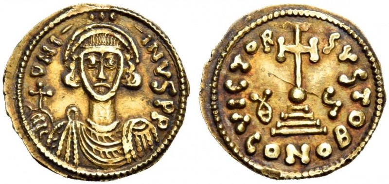 Benevento. Gisulfo II, 742-751. Solido al tipo di Giustiniano II, AV 4,01 g. DNI...