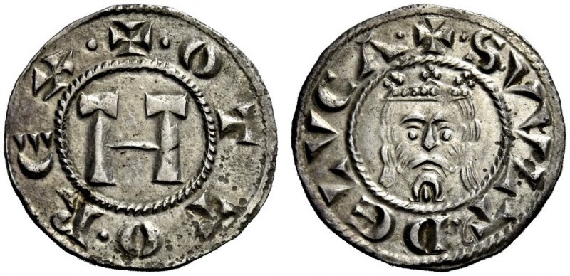 Lucca. Repubblica, sec. XIII. Emissioni a nome di Ottone IV, 1209-1315. Grosso d...