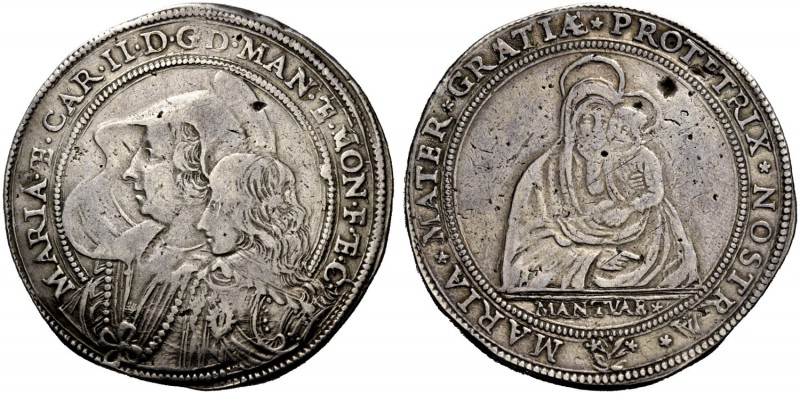 Mantova. Carlo II Gonzaga Nevers, 1637-1665. I periodo: reggenza della madre Mar...