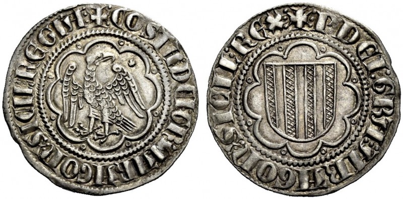 Messina. Costanza di Svevia e Pietro III d’Aragona, 1282-1285. Pierreale, AR 3,2...