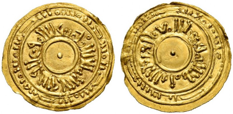 Salerno. Monetazione anonima del secolo XI. Imitazioni dei tarì arabi siciliani....
