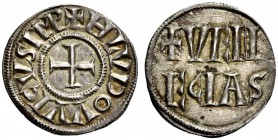 Venezia. Ludovico I il Pio imperatore, 814-840. Denaro, AR 1,51 g. + HLVDOVVICVS IMP Croce patente. Rv. VEN / ECIAS. Paolucci 2. MEC 1, 789.
 Raro. M...