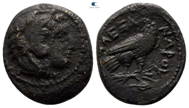 Kings of Macedon. Uncertain mint. Alexander III "the Great" 336-323 BC. 
Bronze...