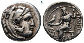 Kings of Macedon. Sardeis. Philip III Arrhidaeus 323-317 BC. Struck under Menander or Kleitos, in the types of Alexander III of Macedon, circa 323-319...