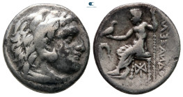 Kings of Macedon. Miletos. Demetrios I Poliorketes 306-283 BC. In the name and types of Alexander III 'the Great'. Drachm AR