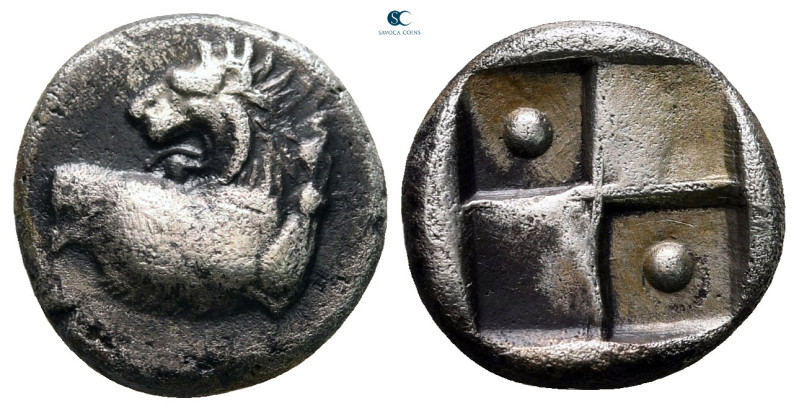 The Thracian Chersonese. Chersonesos circa 386-338 BC. 
Hemidrachm AR

13 mm,...